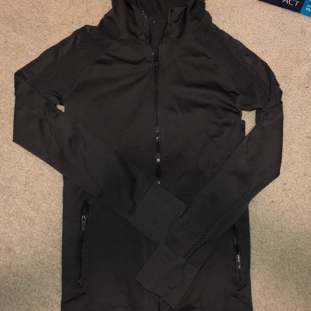 Grey Athletic Zip Up